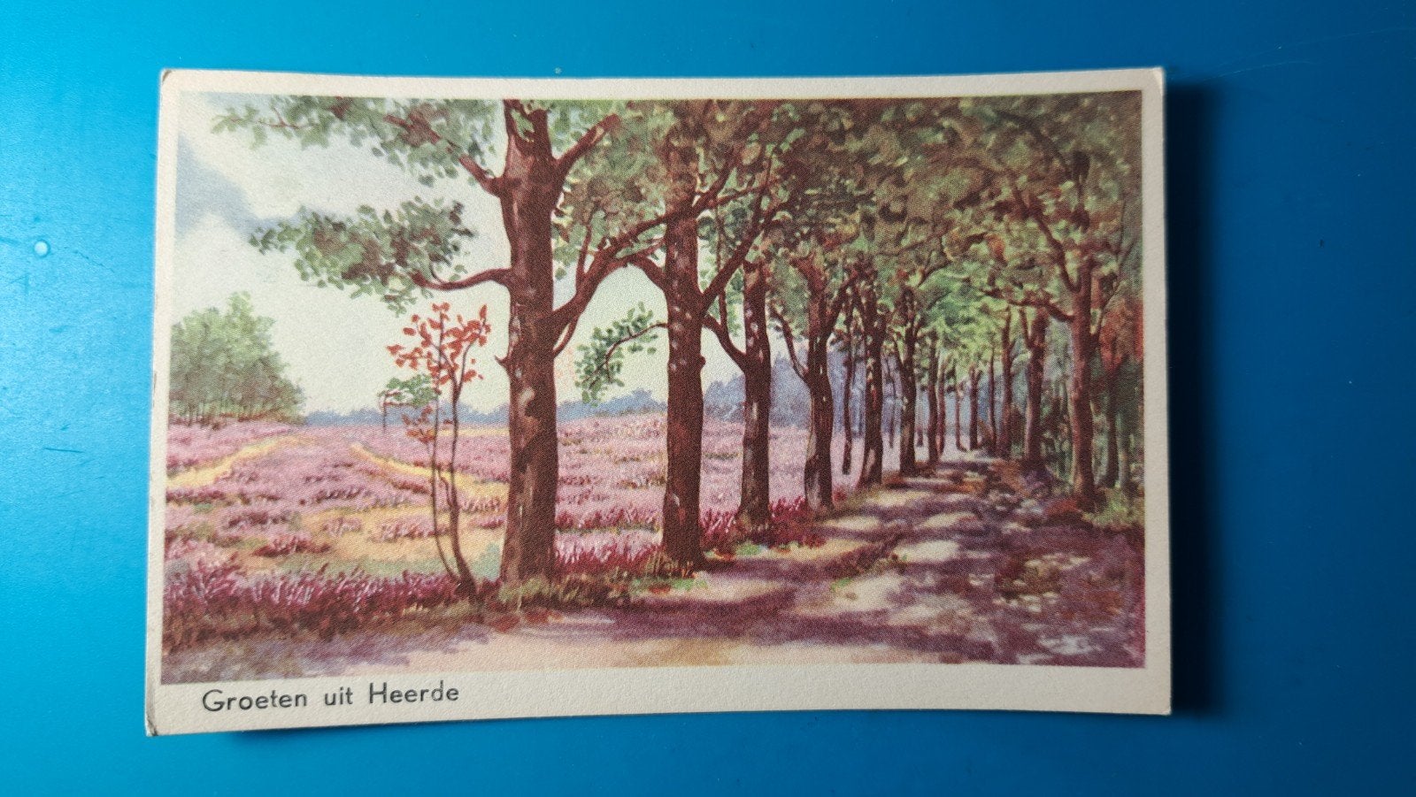 Heerde groeten 1953, Ophalen of Verzenden, 1940 tot 1960, Gelopen, Gelderland