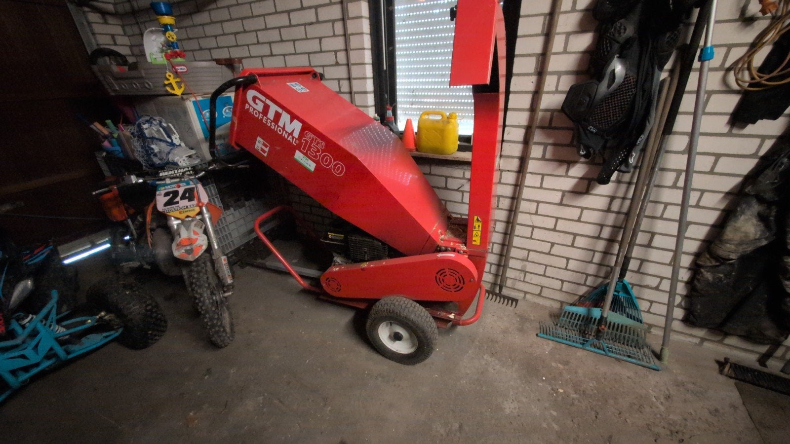 GTM Professional GTS 1300 Houtversnipperaar, Ophalen, Gebruikt, Benzine, GTM Professional
