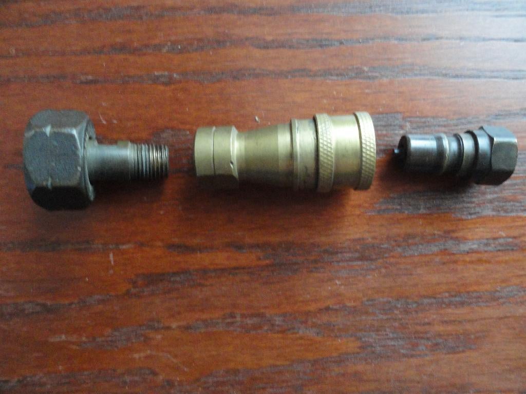 Gasfles snelkoppeling + gasfles aansluiting, Ophalen of Verzenden, Nieuw, Gas