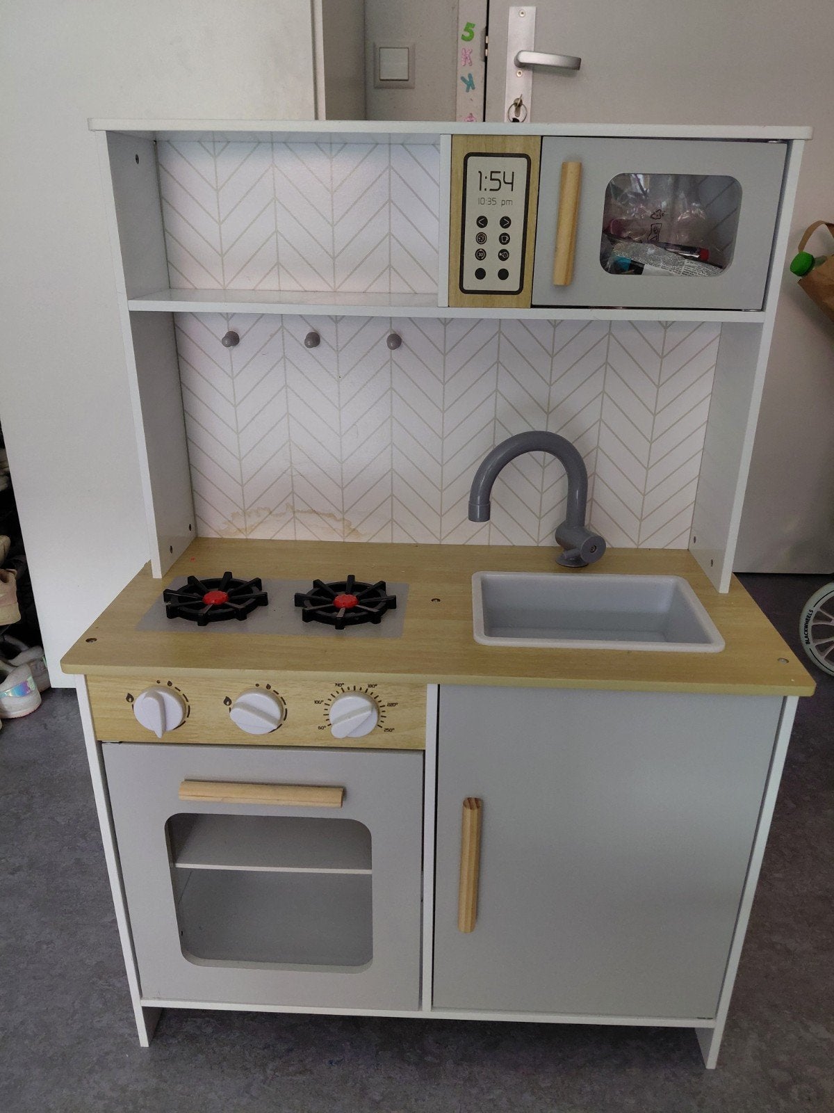 Speelkeuken, Ophalen, Zo goed als nieuw, Hout, Speelkeuken