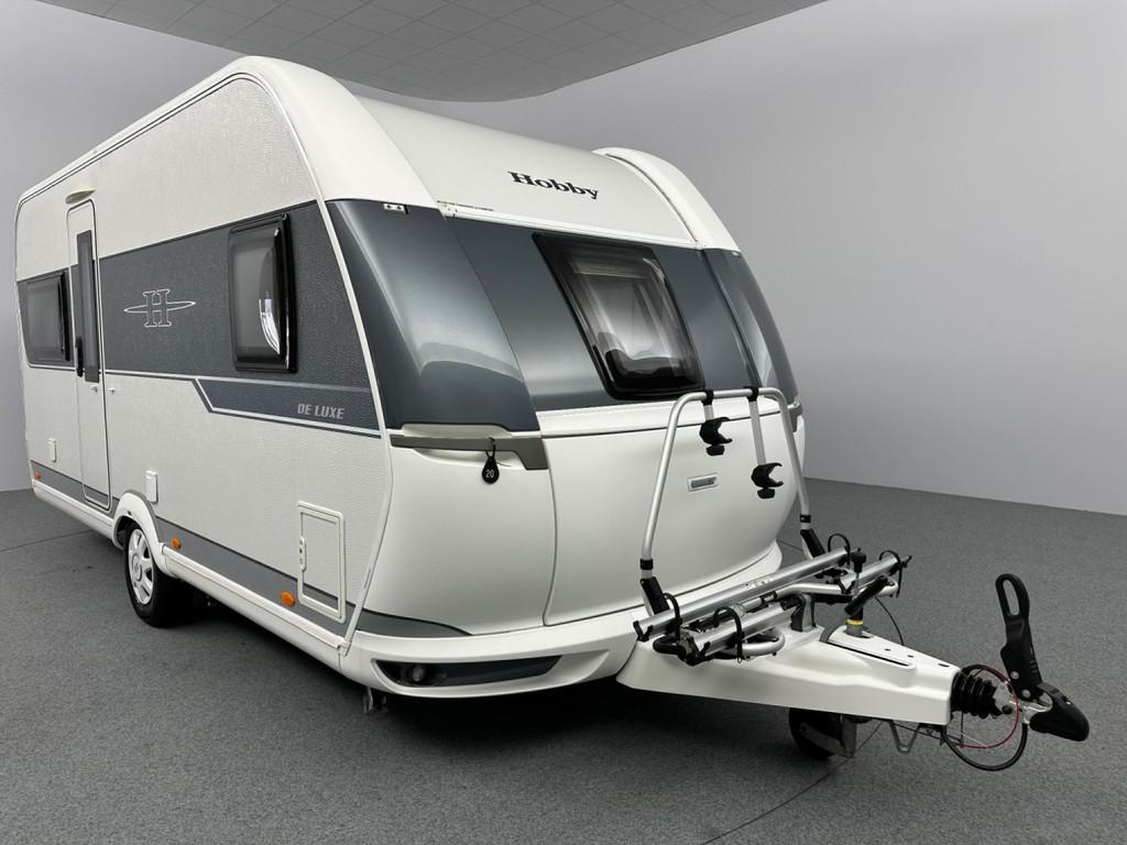 Hobby De Luxe 460 UFe Voortent Mover Fietsendrager, Hordeur, Rondzit, Hobby, Bedrijf