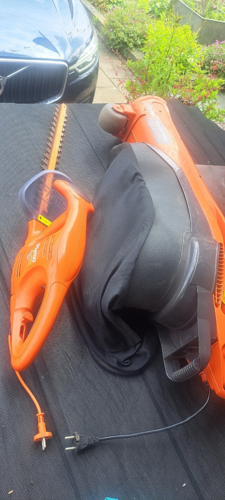 FLYMO Gardenvac2500w turbo + EasiCut 450, Ophalen of Verzenden, Gebruikt, Elektrisch