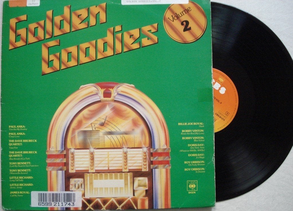 Golden Goodies volume 2, LP, Gebruikt, Ophalen of Verzenden, 12 inch