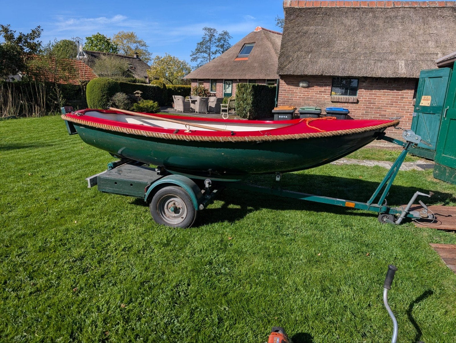 Leukothea zeilboot/motorboot, Ophalen of Verzenden, Polyester, Buitenboordmotor