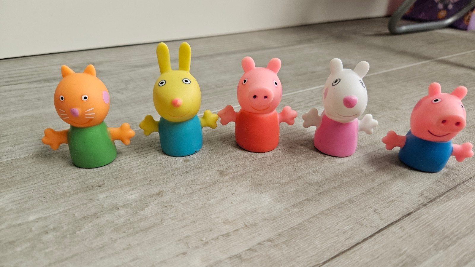 Peppa Pig Vingerpoppetjes Set - 5 Stuks, Ophalen of Verzenden