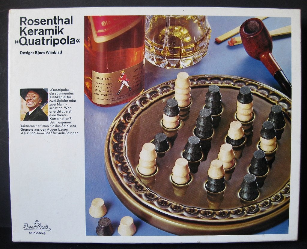 Rosenthal spel Quatripola van Bjorn Wiinblad, Ophalen of Verzenden, Zo goed als nieuw, Rosenthal