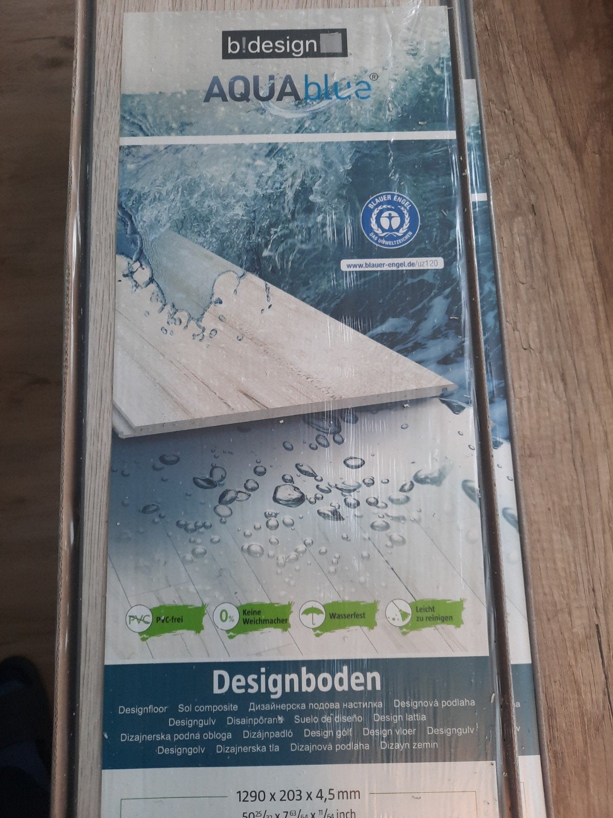 Designvloer Laminaat - Nieuw in verpakking, Ophalen, Kunststof, 50 tot 150 cm, Nieuw