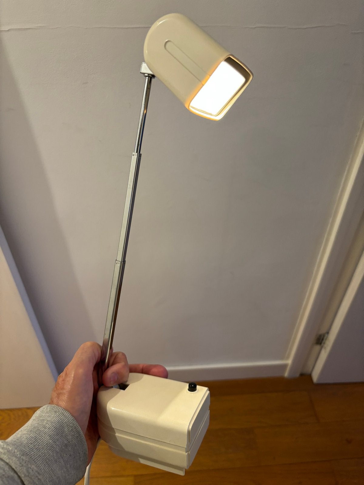 Vintage AB Fagerhults wandlamp/bedlampje - nieuwstaat, Ophalen of Verzenden