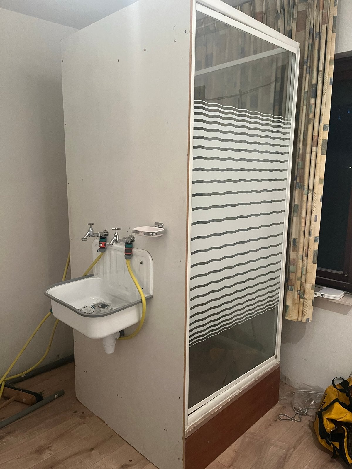 Tijdelijke douchecabine voor verbouwing, Ophalen, Gebruikt, Douche
