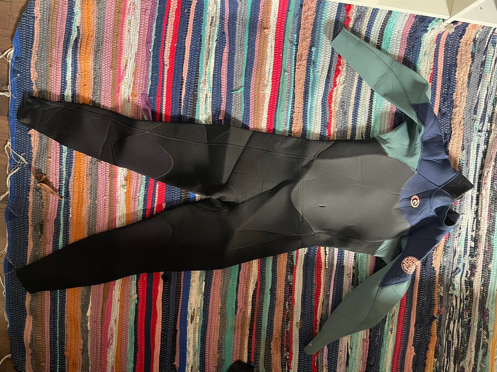 Rip Curl Omega 4/3mm Wetsuit - Maat 6, Watersport en Boten, Ophalen of Verzenden, Zo goed als nieuw, Dame, Wetsuit