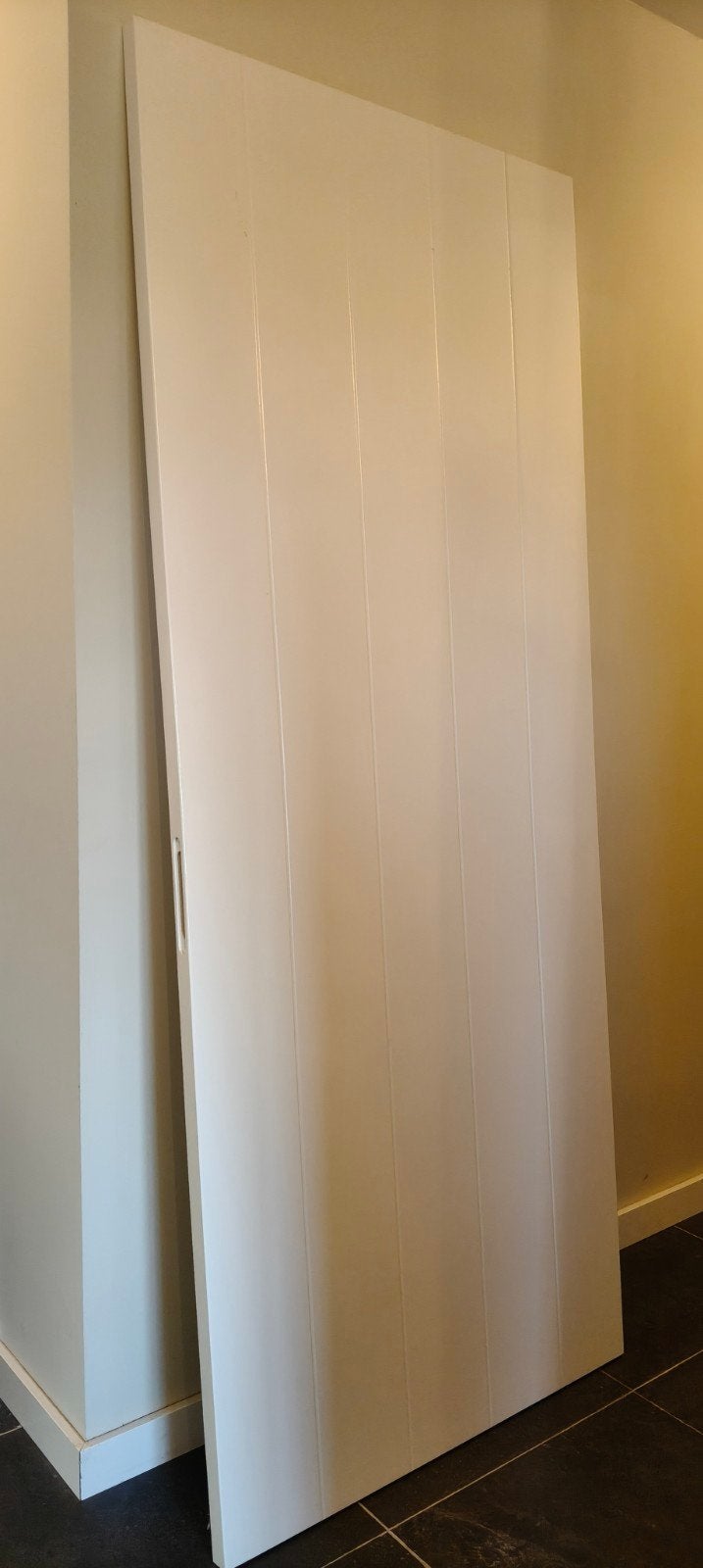 deur met lengtegroeven, Ophalen, 80 tot 100 cm, Binnendeur, 215 cm of meer