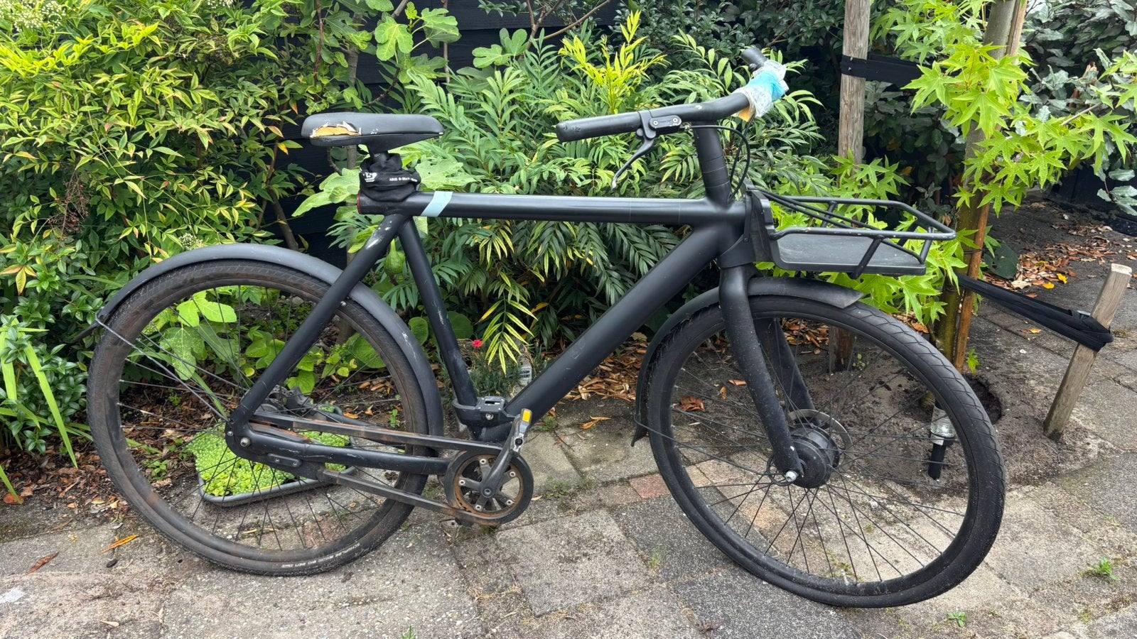 VAN MOOF S3 - opknapper, Minder dan 10 versnellingen, Gebruikt, 57 tot 61 cm, Schijfrem