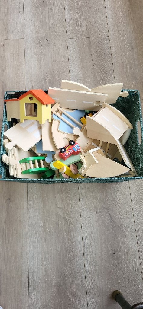 Hema houten speelgoed, Ophalen of Verzenden, Zo goed als nieuw, Overige typen