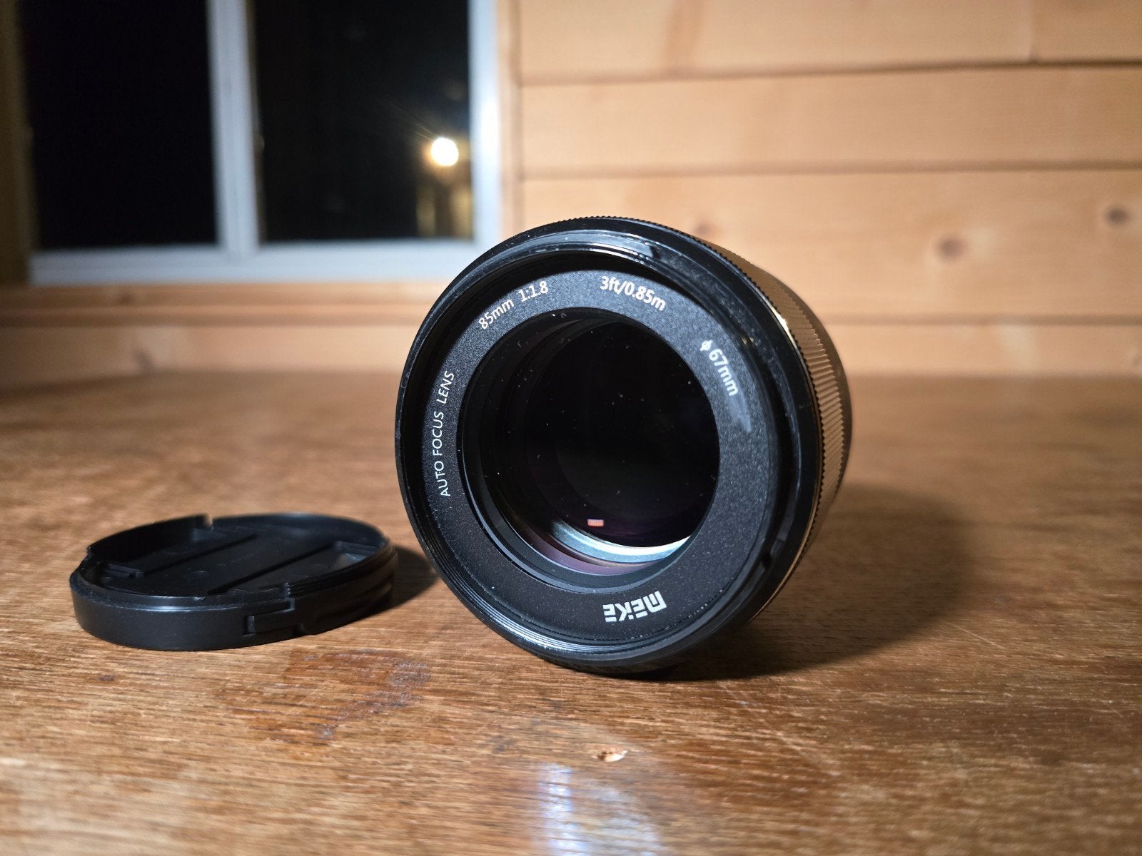 Meike 85mm f/1.8 AF Canon EF-mount, Ophalen of Verzenden, Zo goed als nieuw, Telelens