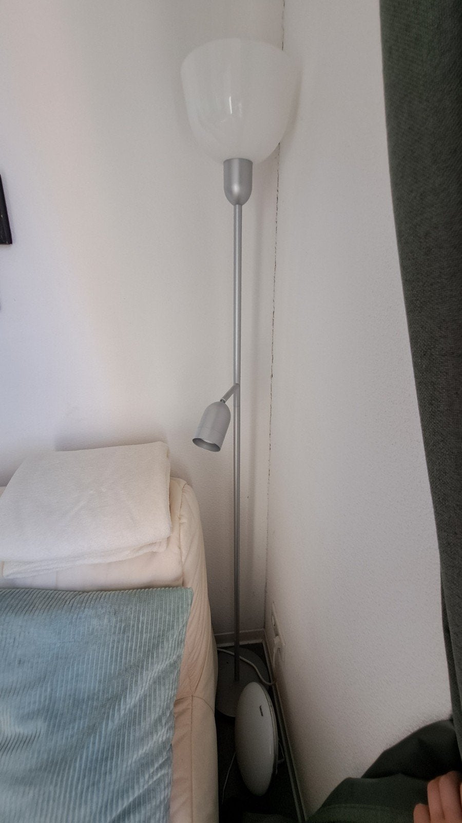 Ikea Hektogram vloerlamp, Huis en Inrichting, Lampen | Vloerlampen, Ophalen, Zo goed als nieuw, 150 tot 200 cm