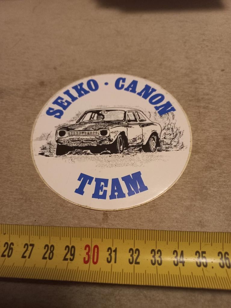Seizoen canon team avb ford escort, Ophalen of Verzenden, Zo goed als nieuw