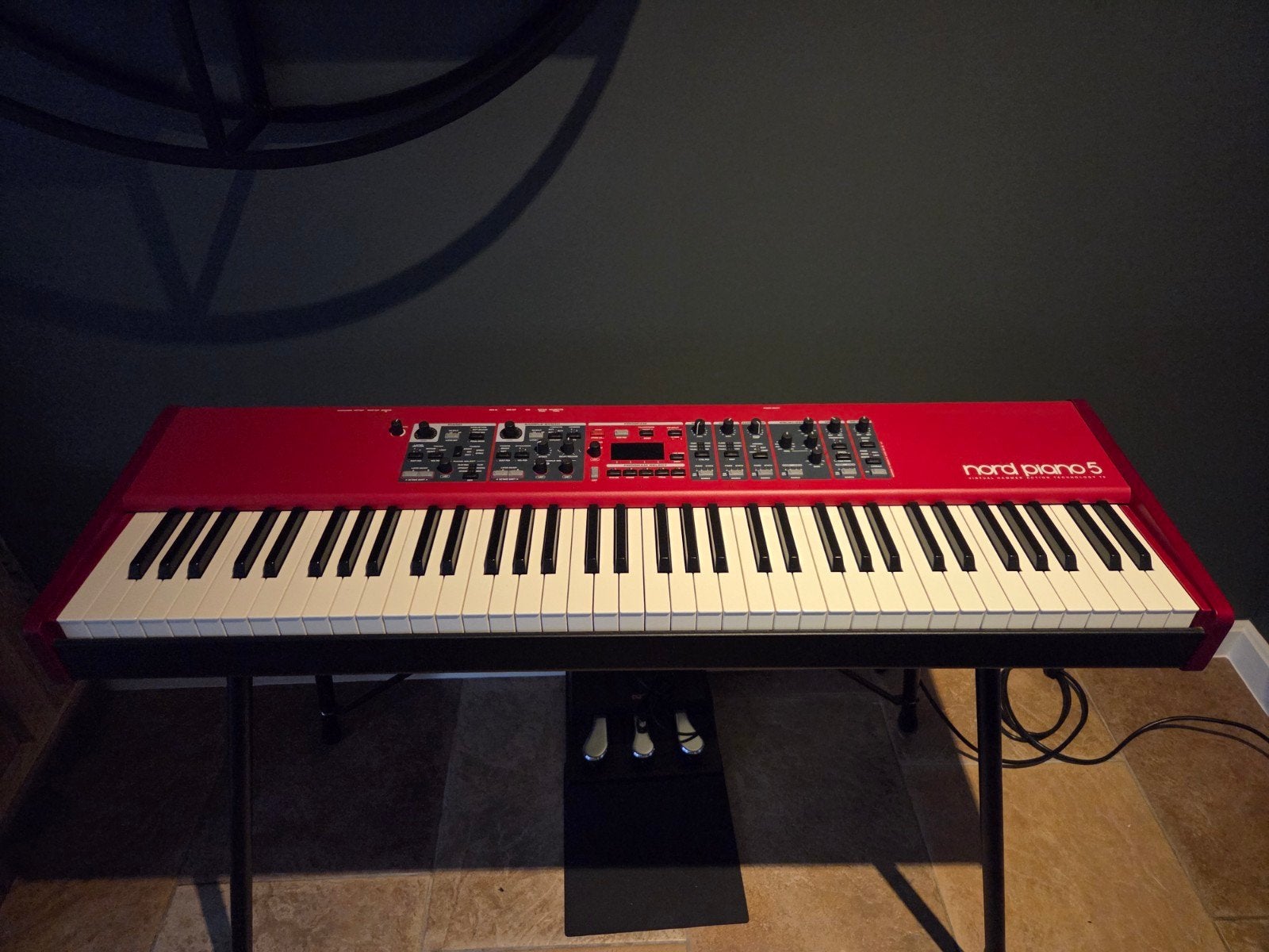 Nord Piano 5 - Zo goed als nieuw, Overige kleuren, Digitaal, Ophalen of Verzenden, Zo goed als nieuw