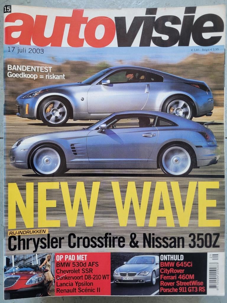 Autovisie nr 15 van 2003, Ophalen of Verzenden, Gelezen, Algemeen