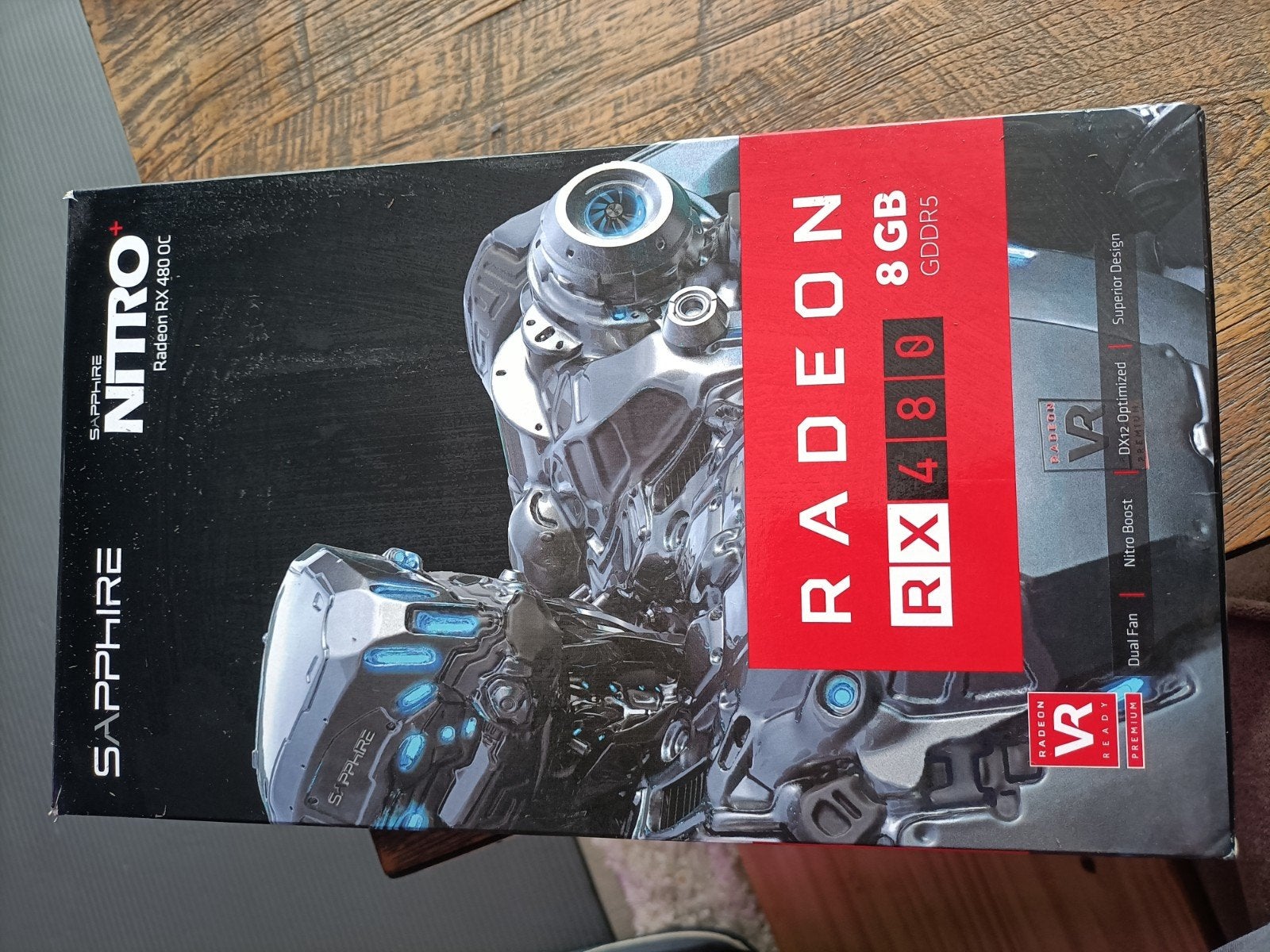 Sapphire Nitro+ Radeon RX 480 OC 8GB - Koeling defect, Computers en Software, Ophalen, PCI-Express 3, AMD, GDDR5
