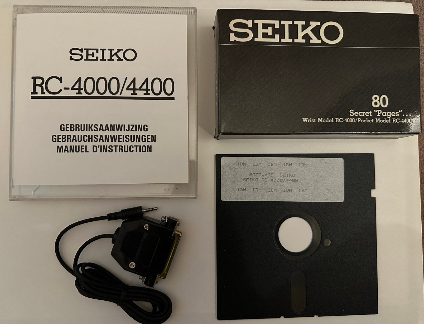 Seiko RC4400 Pocket Terminal uit 1985, Computers en Software, Ophalen of Verzenden