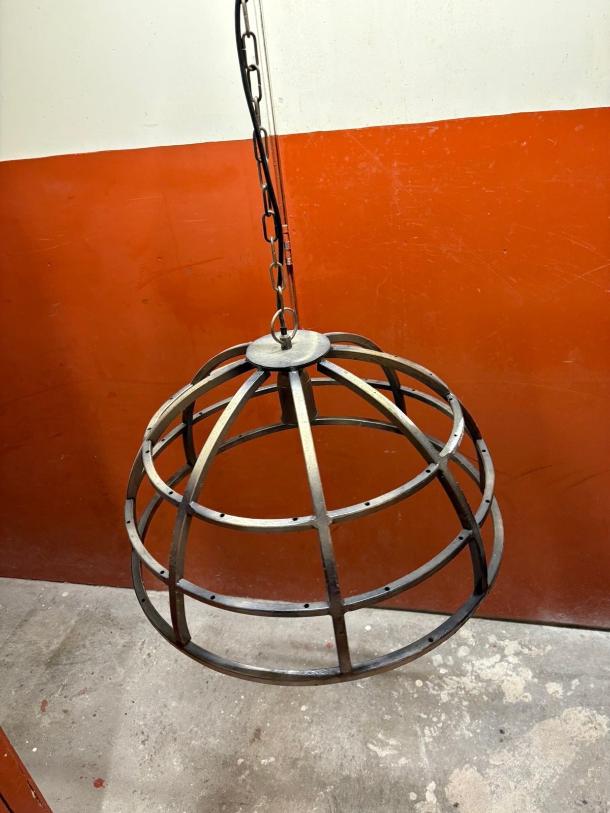Retro look lamp., Ophalen, Zo goed als nieuw
