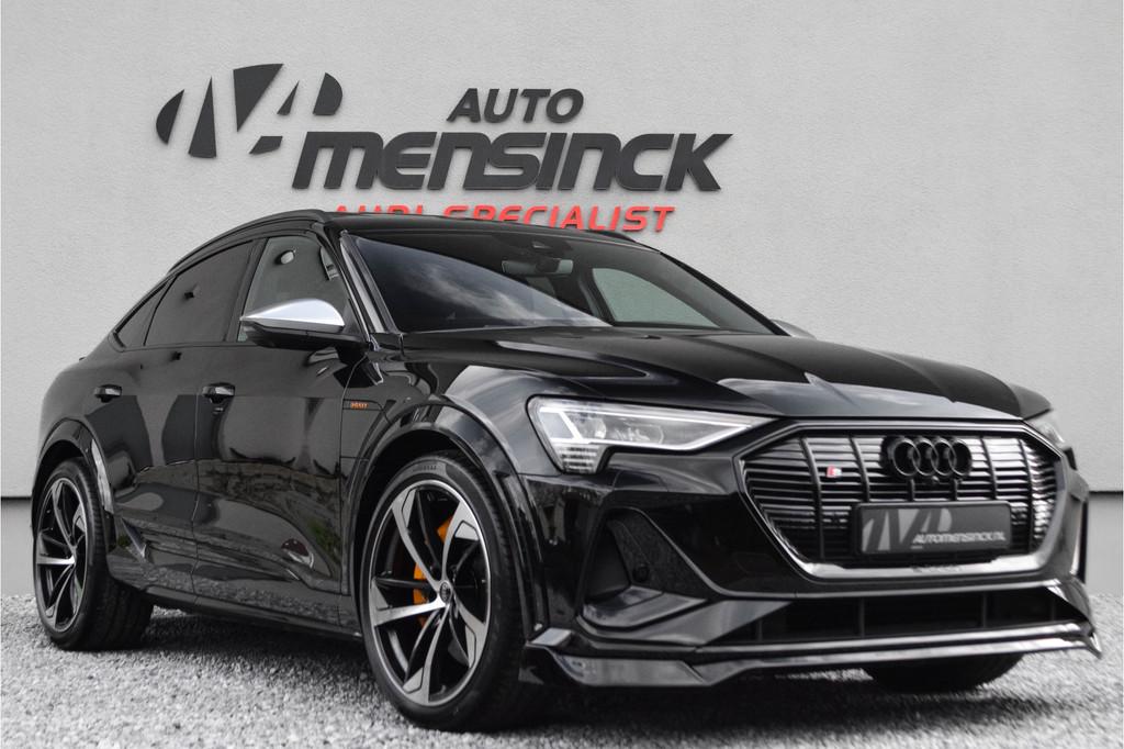 Audi e-tron Sportback S Quattro 371kW / Luchtvering/ Standka, Automaat, 355 km, Zwart, Vierwielaandrijving
