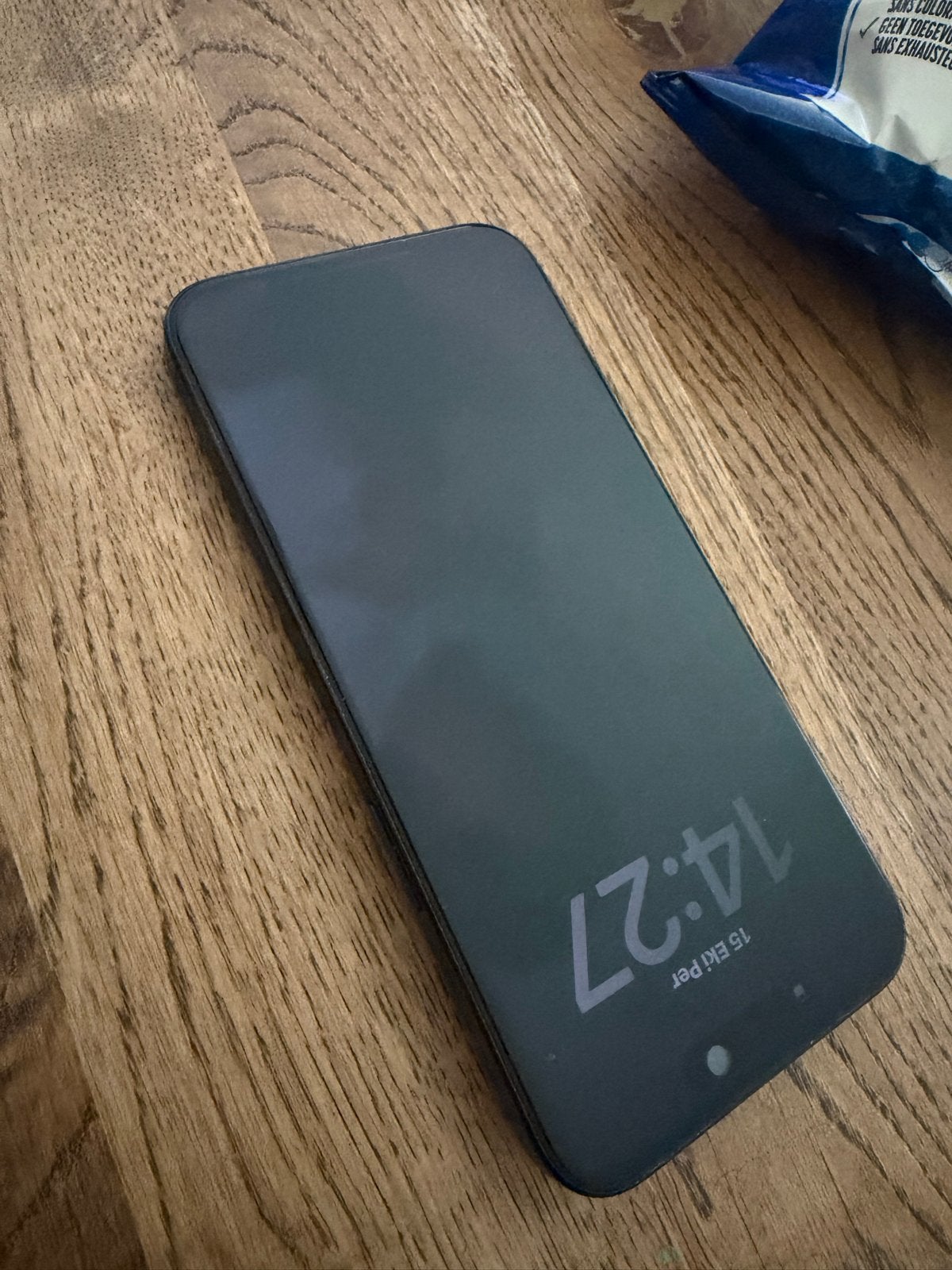 iPhone 15 Pro Max 256 GB - Zo goed als nieuw, 256 GB, Zwart, IPhone 15 Pro Max, Ophalen of Verzenden