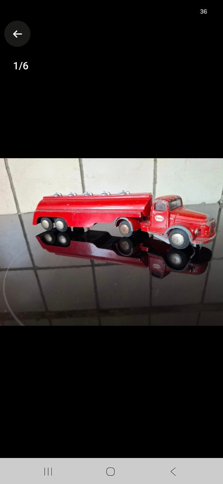 Tekno Denmark Volvo, Hobby en Vrije tijd, Modelauto's | 1:50, Ophalen of Verzenden, Gebruikt, Bus of Vrachtwagen, Tekno