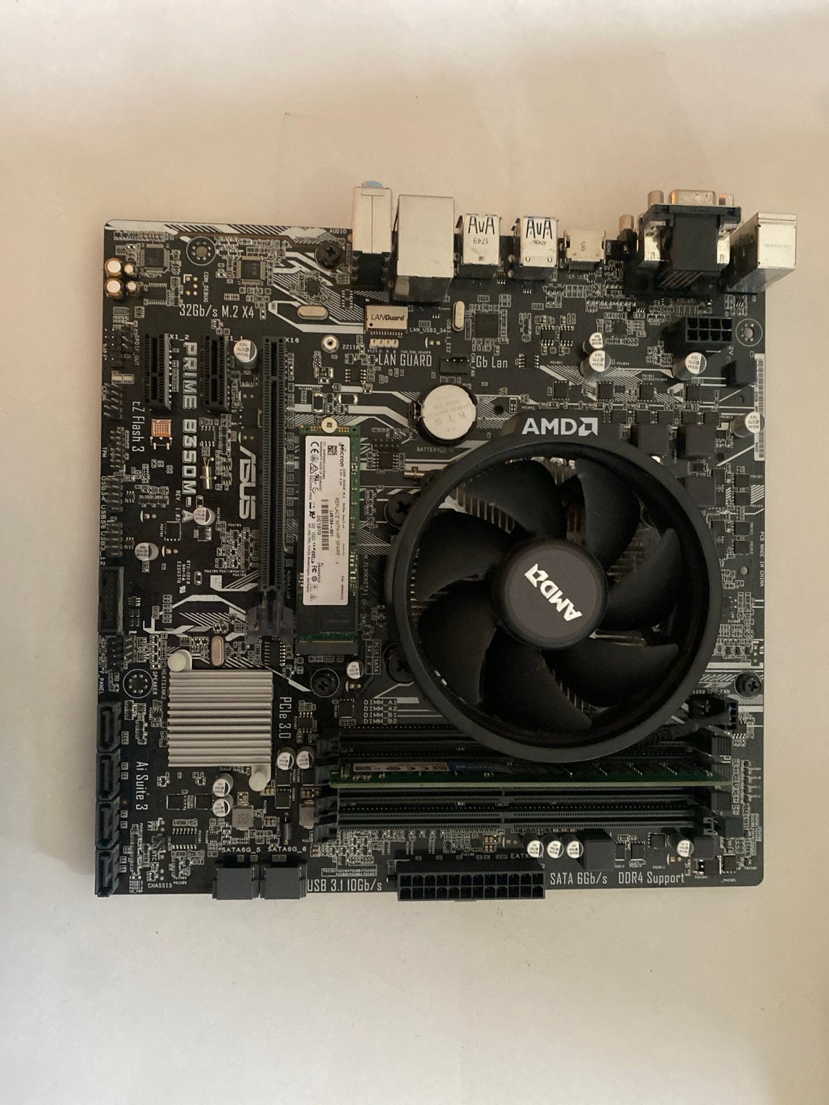 Ryzen 5 1600 met 4GB RAM - Werkend, Computers en Software, Ophalen of Verzenden, Gebruikt