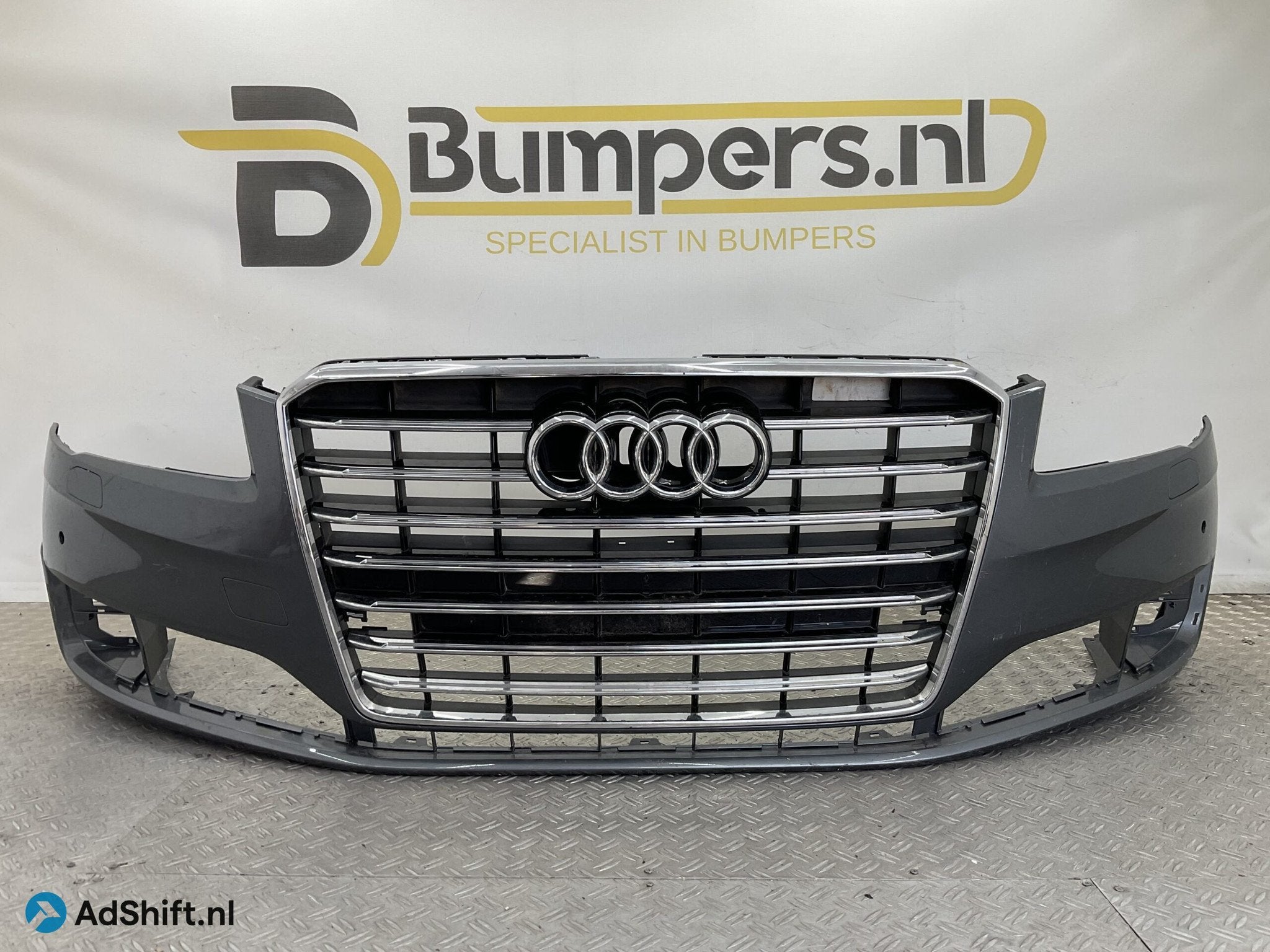 Bumper Audi A8 S8 D4 4H 2012 Facelift 4H0807437 Voorbumper H, Auto-onderdelen, Bumper