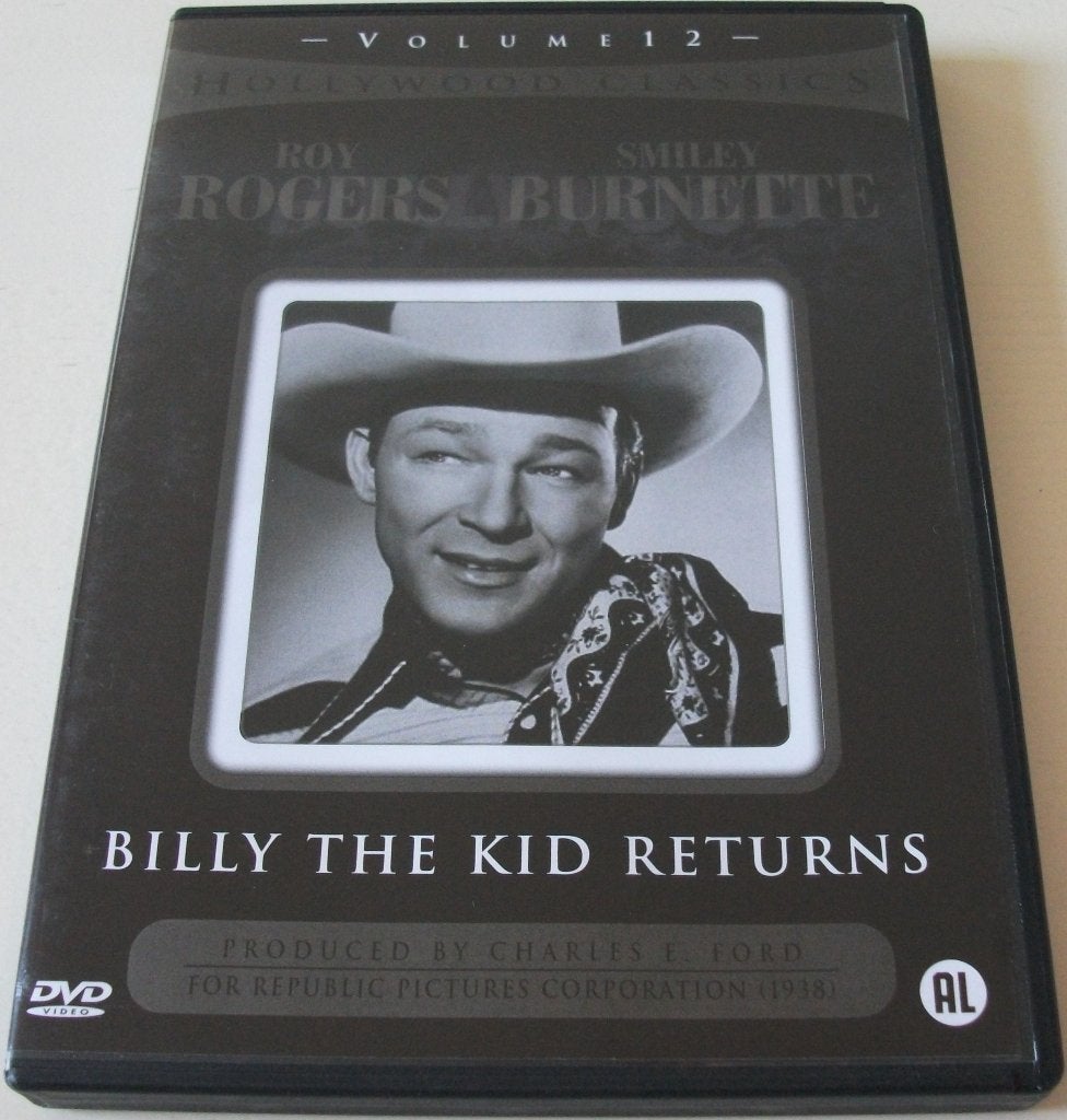 Dvd *** BILLY THE KID RETURNS *** Hollywood Classics Vol. 12, Cd's en Dvd's, Engels, Nederlands, Actie, Ophalen of Verzenden