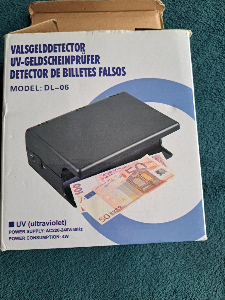 valsgeld detector, Postzegels en Munten, Munten en Bankbiljetten | Toebehoren, Verzenden, Valsgelddetector