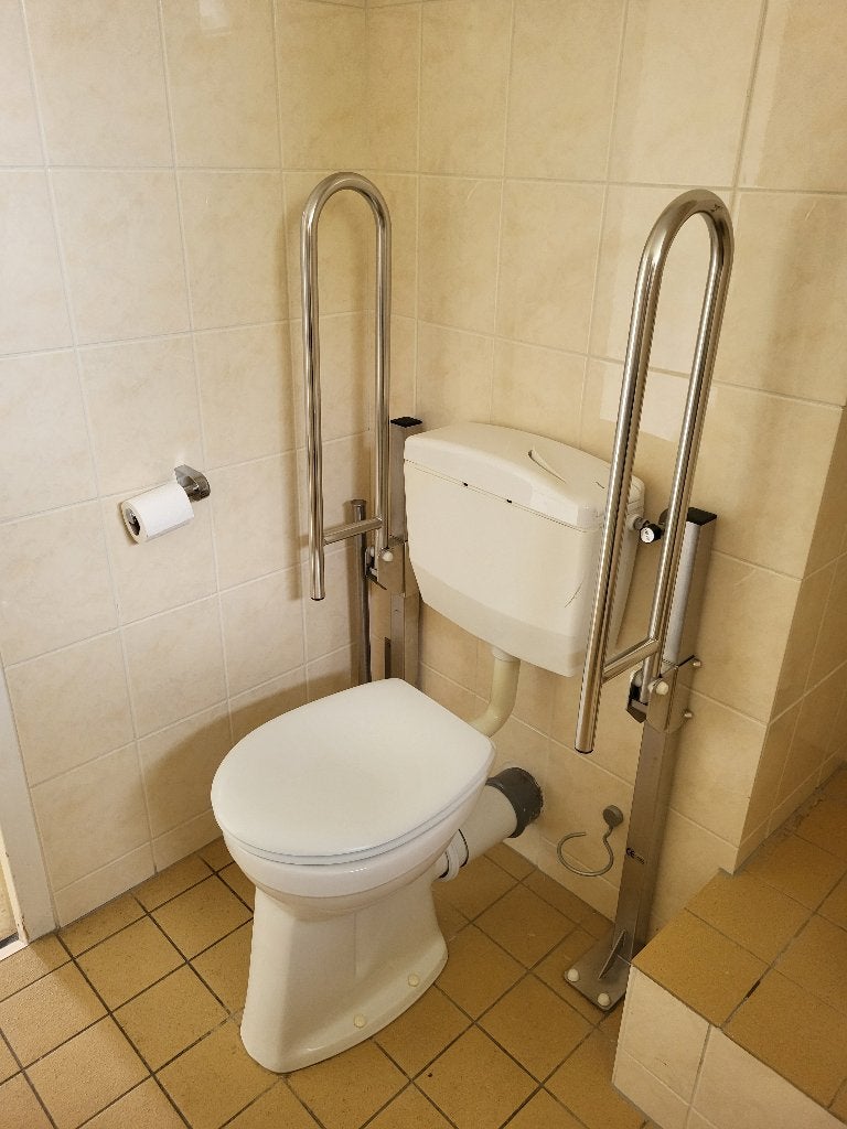 Toiletbeugels, Ophalen, Gebruikt, Rvs, Toilet