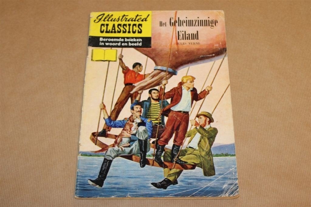 Het geheimzinnige eiland - Illustrated Classics, Boeken, Eén stripboek, Ophalen of Verzenden, Zo goed als nieuw