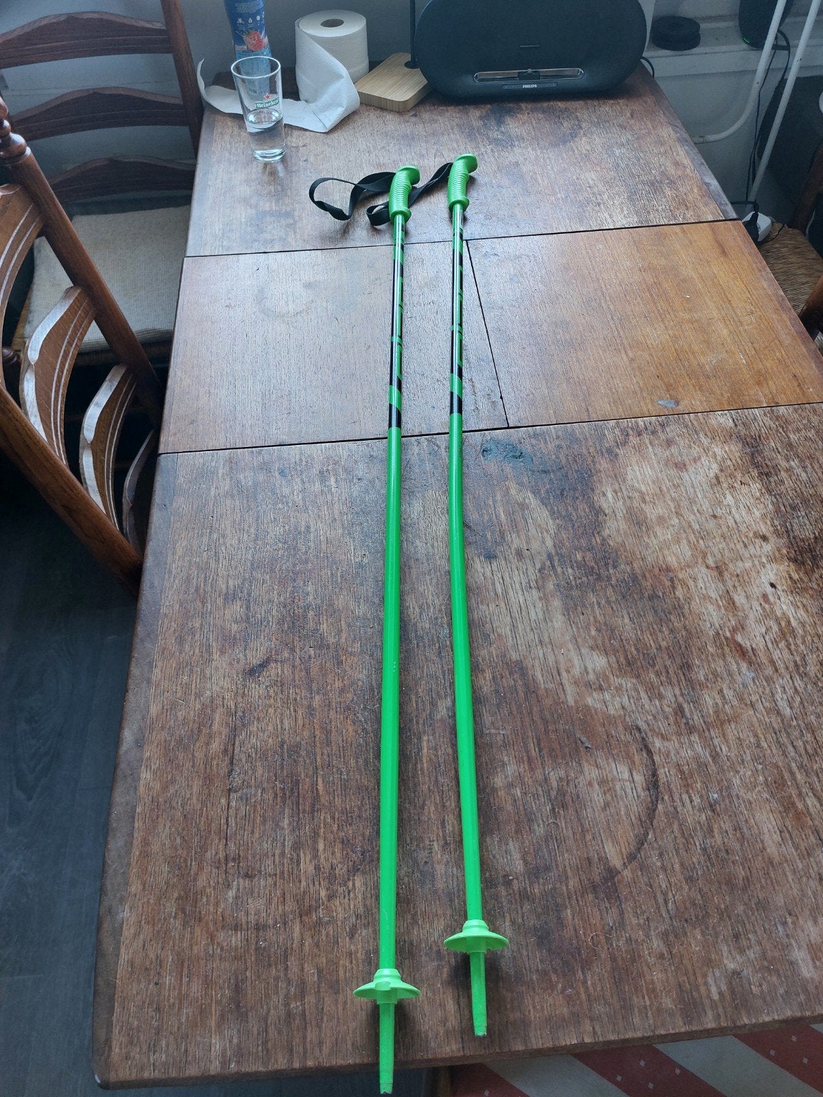 Elan Hotrod Skistokken 125 cm, Ophalen of Verzenden, Gebruikt, Skiën, Stokken