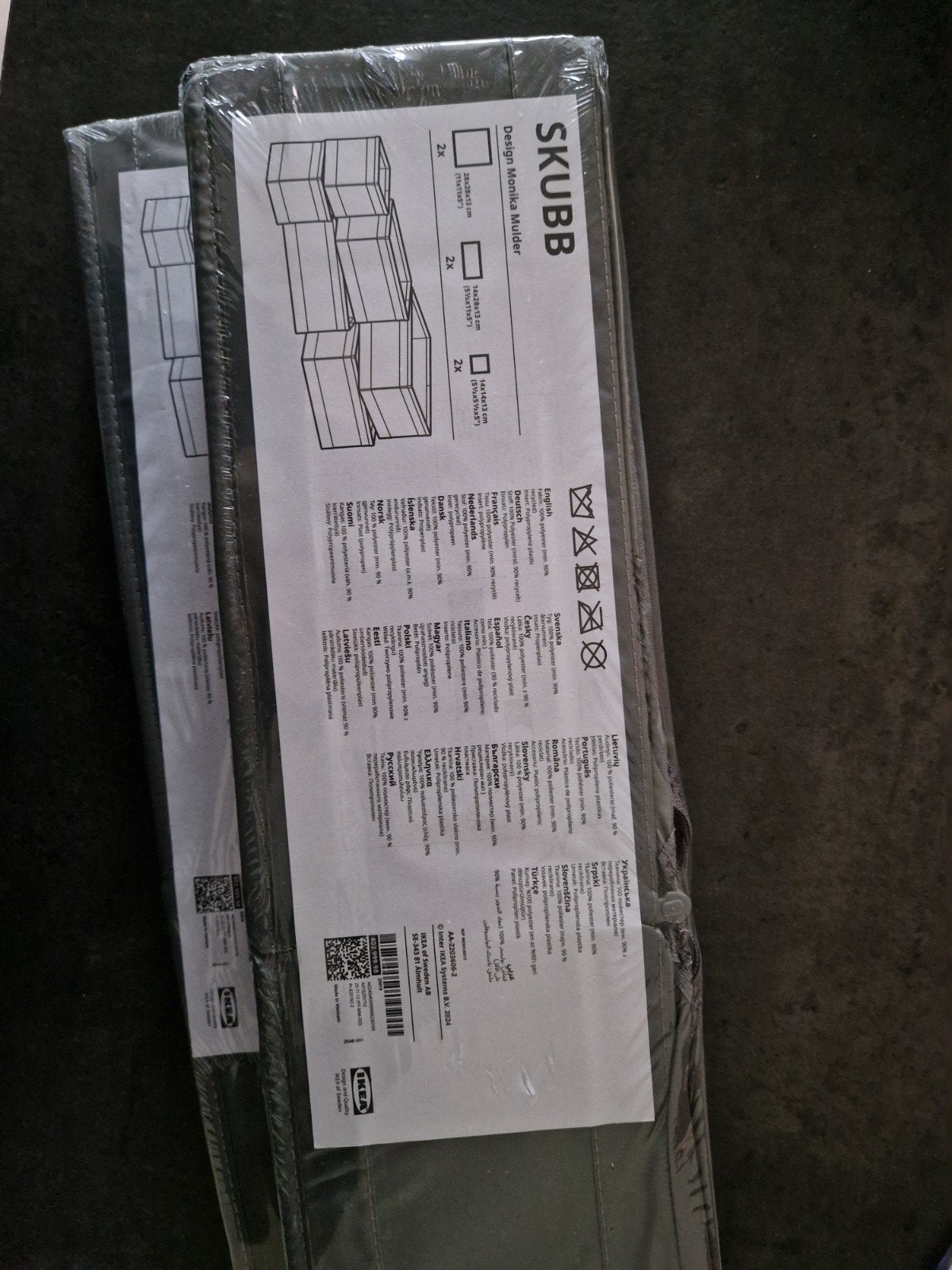 2x SKUBB bakjes Ikea, nog nieuw, Ophalen, Minder dan 50 cm, Nieuw, Minder dan 100 cm