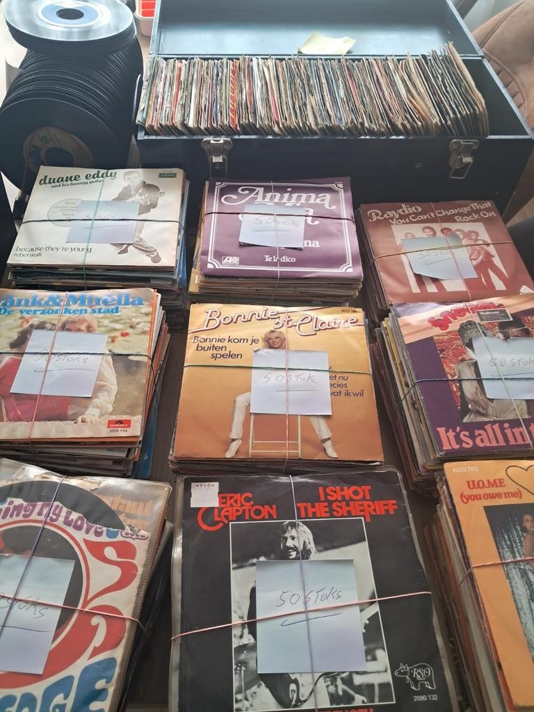 Voor de jukebox 807 stuks voor 500.00, Ophalen of Verzenden, Gebruikt