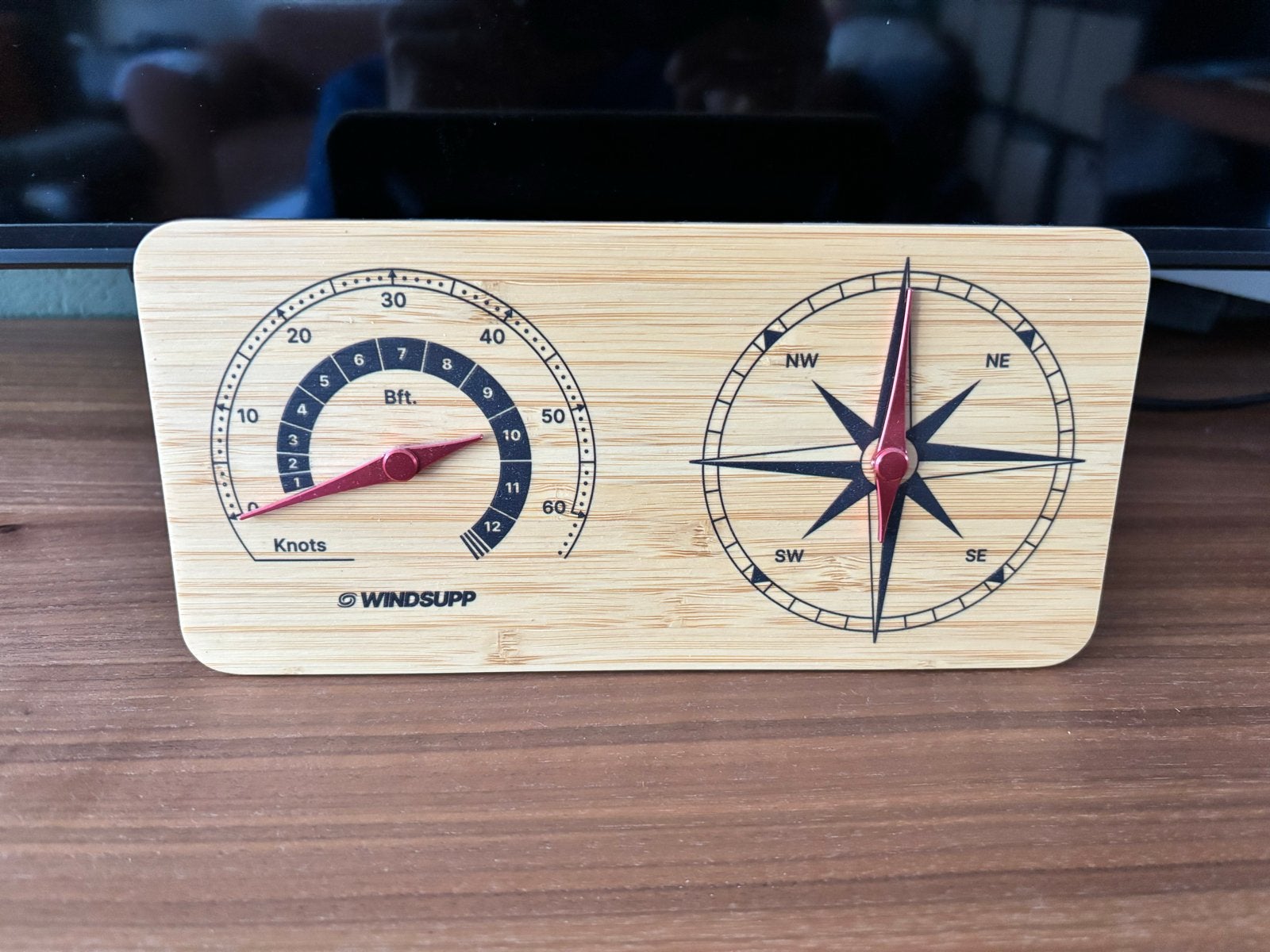 WIND SUPP Windmeter & Kompas - Zo goed als nieuw, Watersport en Boten, Geen board, Ophalen of Verzenden, Zo goed als nieuw