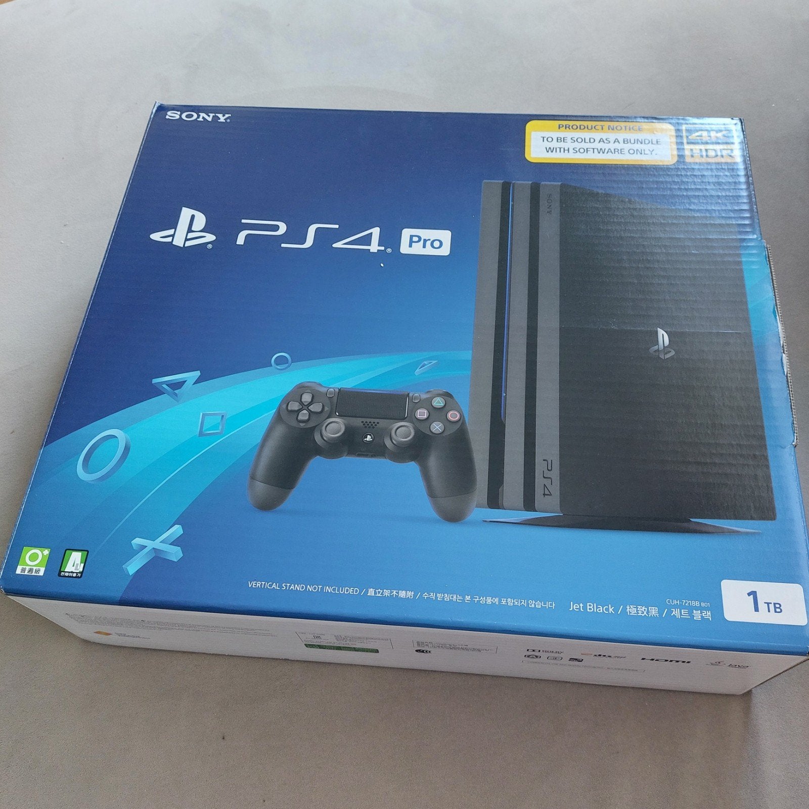 Sony PlayStation 4 Pro 1TB met 2 controllers en games, Ophalen, Gebruikt, Met 2 controllers, 1 TB
