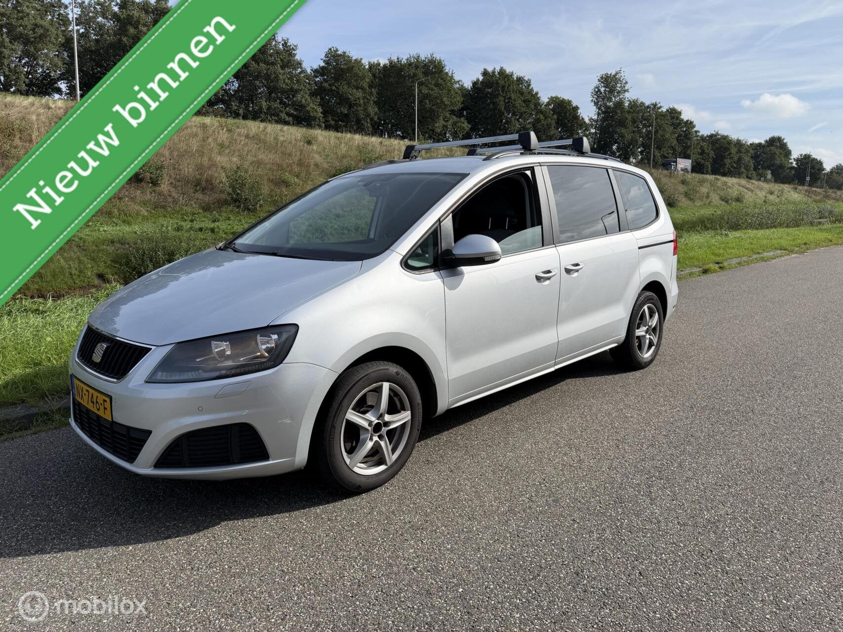 Seat Alhambra 2.0 TDI Style 7p, Auto's, Euro 5, Automatische klimaatregeling, Gebruikt, 4 cilinders