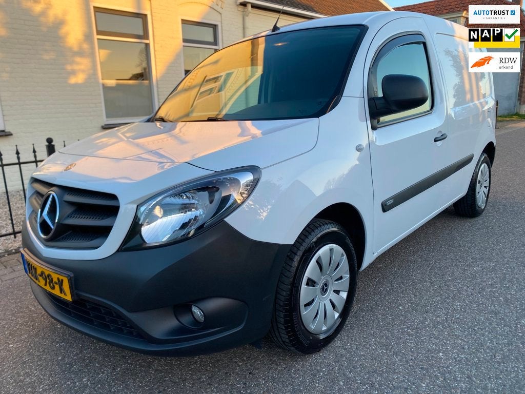 Mercedes-Benz Citan 108 CDI AircoEuro6,Trekhaak,Cruise contr, Auto's, Voorwielaandrijving, Stof, Gebruikt, Euro 6