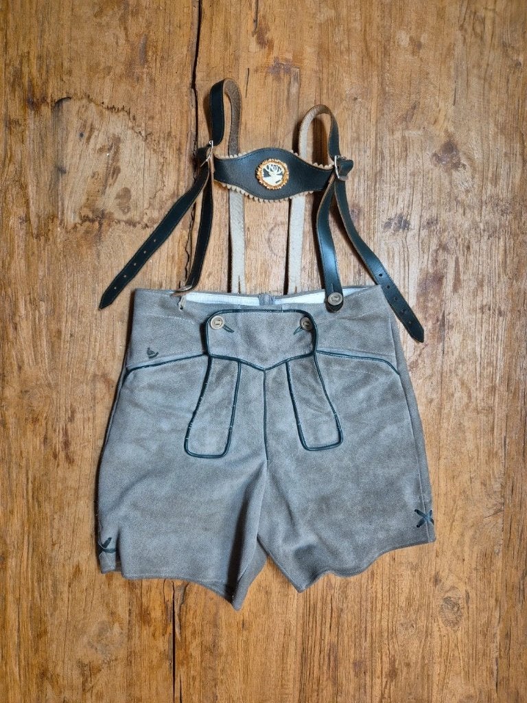 Mooie kinder lederhosen, Handgemaakt, Djt@dejuistetoon.eu, Ophalen of Verzenden, Zo goed als nieuw