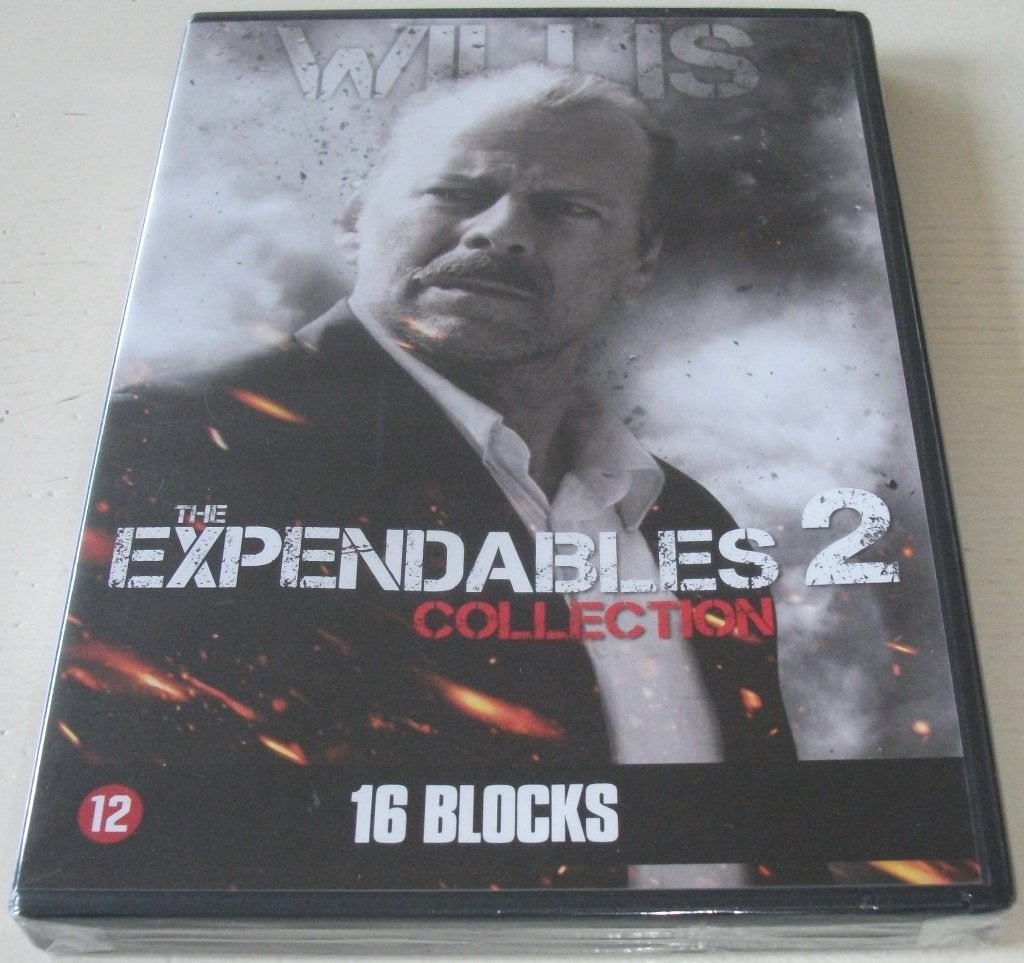 Dvd *** 16 BLOCKS *** The Expendables Collection 2 *NIEUW*, Engels, Speciale editie, Nederlands, Actiethriller