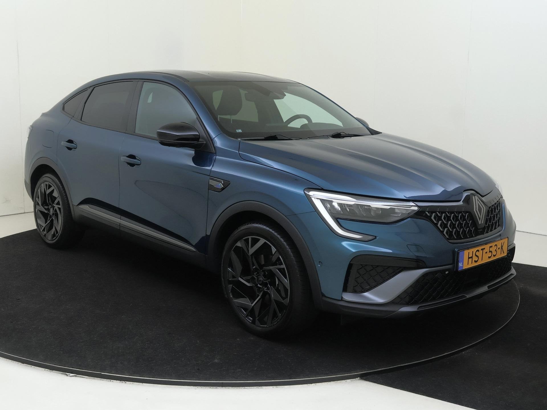 Renault Arkana 1.6 E-Tech full hybrid 145 esprit Alpine | Pa, Auto's, Gebruikt, Euro 6, Blauw, Origineel Nederlands