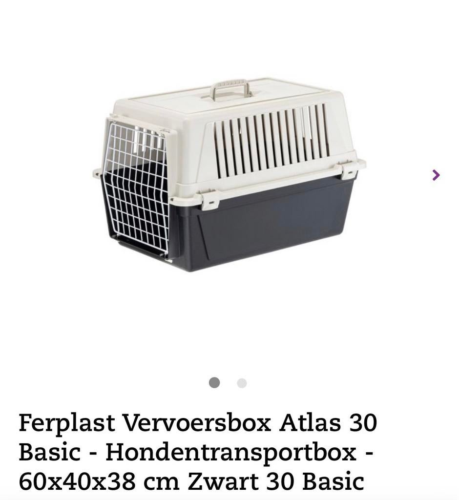 Vervoersbox reismand kat hond, Ophalen, Gebruikt