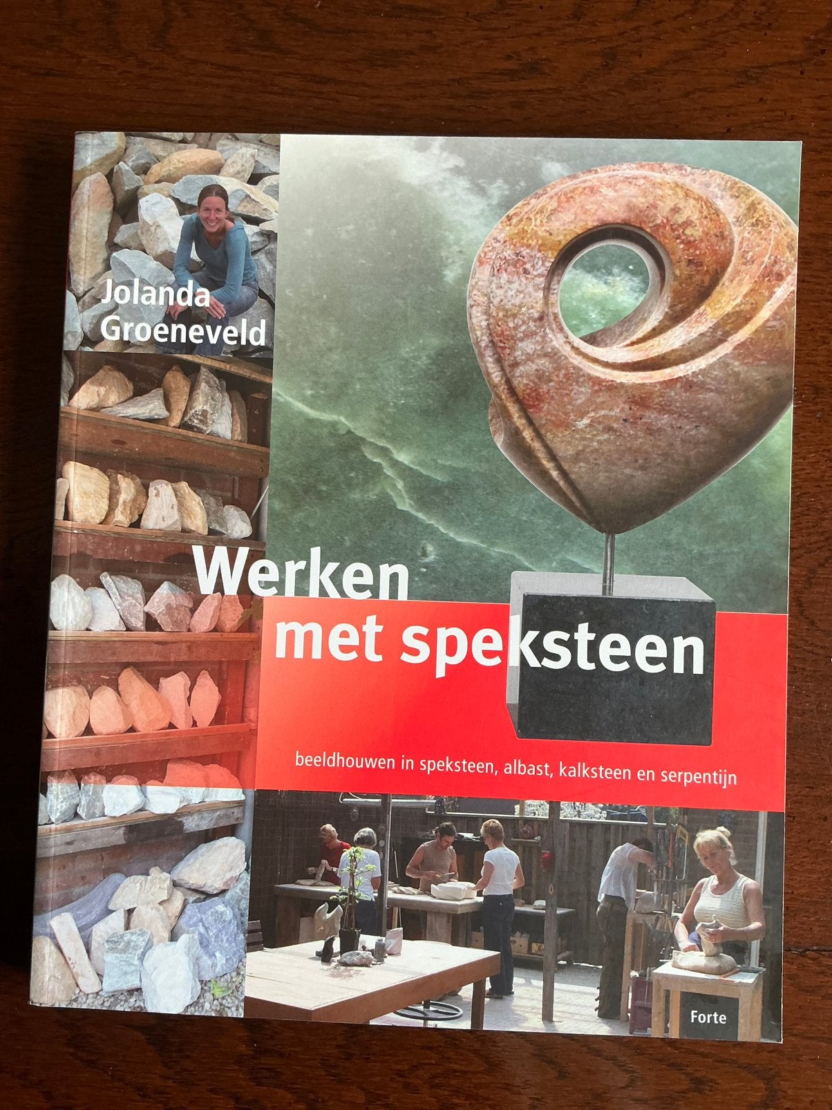 Jolanda Groeneveld - Werken met speksteen, Ophalen of Verzenden, Nieuw, Jolanda Groeneveld