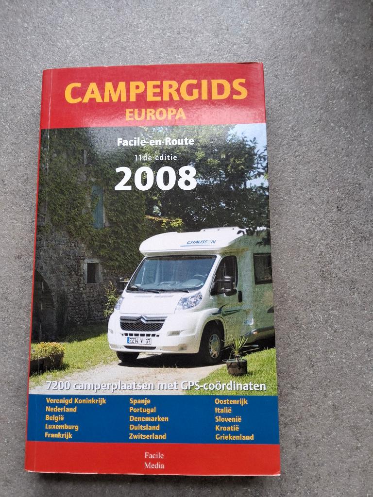 Campergids Europa, Boeken, Ophalen of Verzenden, Gelezen, Overige merken, Europa