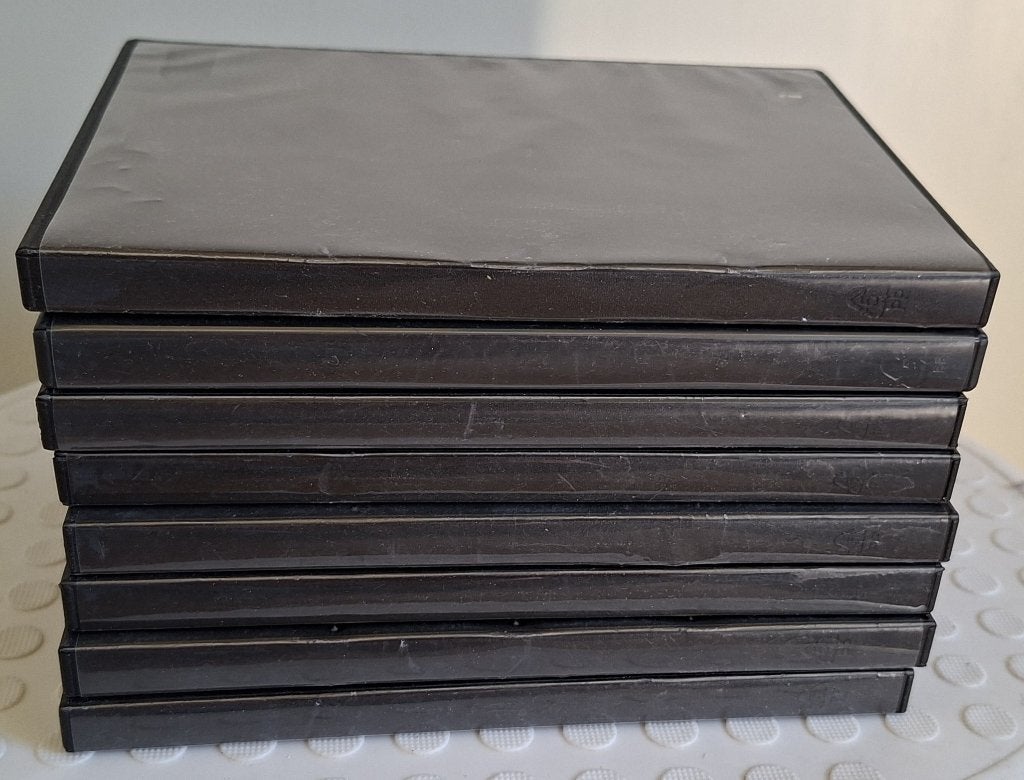 11 Dvd doosjes en 7 slim DVD doosjes voor 1 DVD/CD., Computers en Software, Beschrijfbare discs, Ophalen of Verzenden, Gebruikt