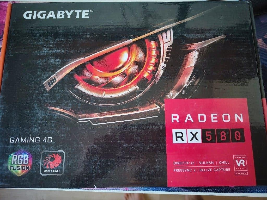 Gigabyte Radeon RX 580 Gaming 4G - RGB Fusion, Computers en Software, Videokaarten, Ophalen, PCI-Express 3, AMD, HDMI