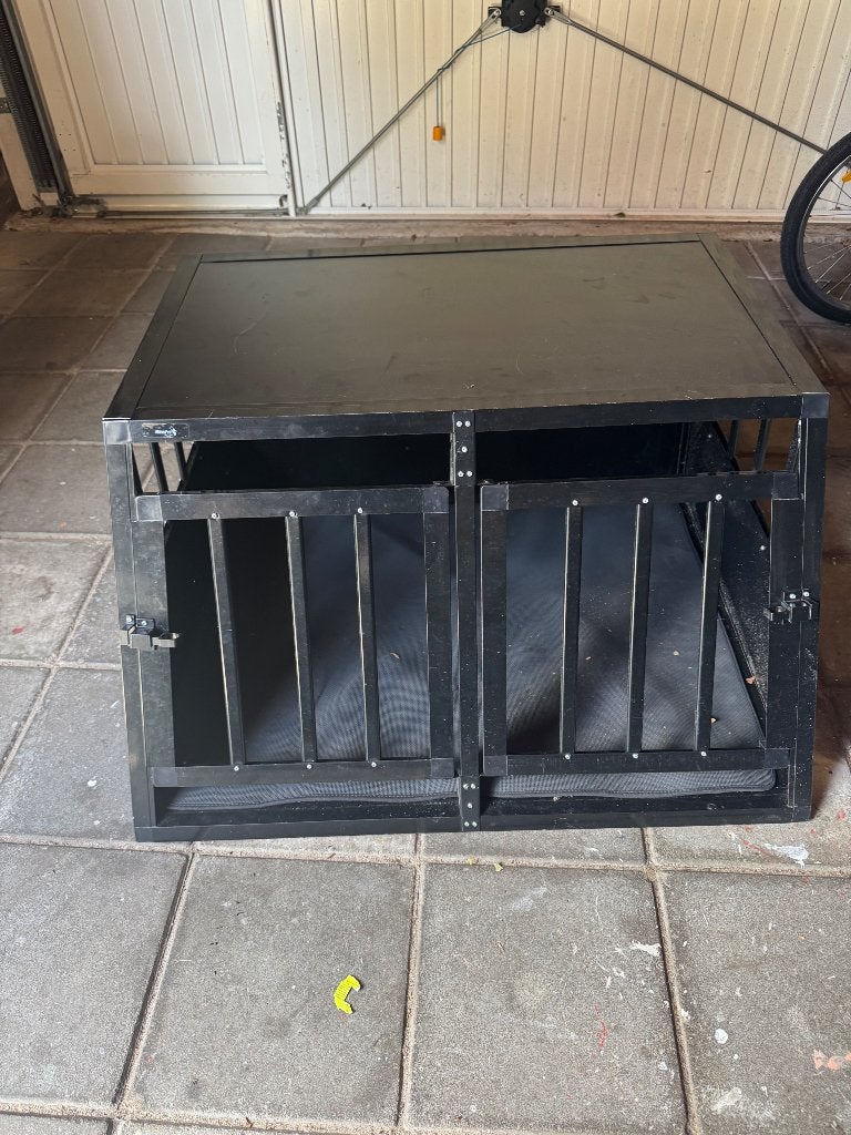 Honden bench auto, Dieren en Toebehoren, Ophalen, Gebruikt